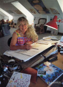 Babette Cole. Children's author. LINCOLNSHIRE LIFE.